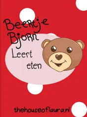 Omslag van Beertje Bjorn leert eten