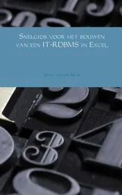 Omslag van Snelgids voor het bouwen van een IT-RDBMS in Excel