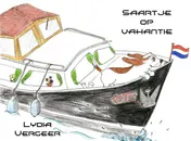 Omslag van Saartje op vakantie