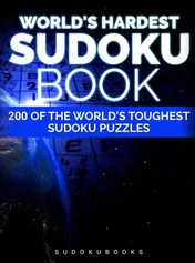 Omslag van World's hardest Sudoku book