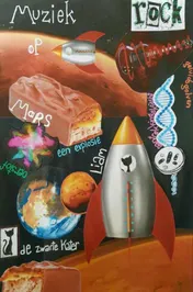 Omslag van Muziek op Mars