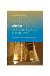 Omslag van Abydos, the great healing temple of ancient Egypt