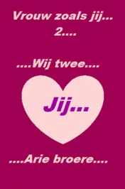 Omslag van Vrouw zoals jij.......Wij twee....