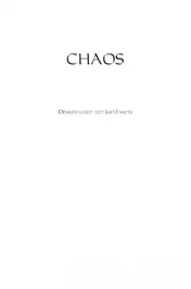 Omslag van Chaos