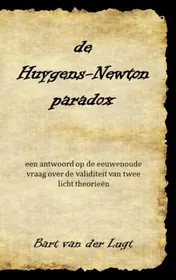 Omslag van de Huygens-Newton paradox