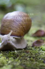Omslag van De Canon van Traagheid