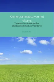 Omslag van Kleine grammatica van het Vlaams