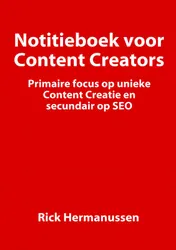 Omslag van Notitieboek voor Content Creators
