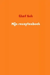 Omslag van Mijn receptenboek