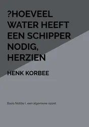 Omslag van ?Hoeveel water heeft een schipper nodig