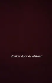 Omslag van Donker door de afstand