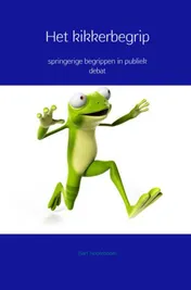 Omslag van Het kikkerbegrip