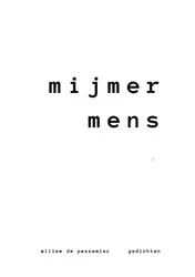 Omslag van Mijmermens