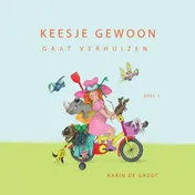 Omslag van Keesje Gewoon gaat verhuizen