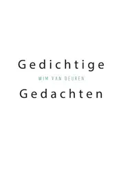 Omslag van Gedichtige gedachten