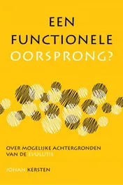 Omslag van Een functionele oorsprong?