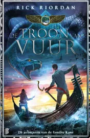 Omslag van De troon van vuur