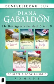 Omslag van De reiziger-serie deel 5 t/m 8