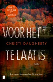 Omslag van Voor het te laat is