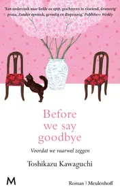 Omslag van Before we say goodbye