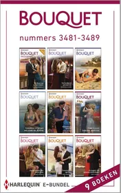Omslag van Bouquet e-bundel nummers 3481-3489 (9-in-1)