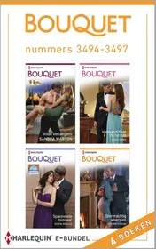 Omslag van Bouquet e-bundel nummers 3494-3497 (4-in-1)
