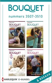 Omslag van Bouquet e-bundel nummers 3507-3510 (4-in-1)