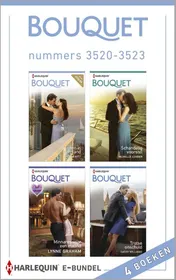 Omslag van Bouquet e-bundel nummers 3520-3523 (4-in-1)
