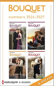Omslag van Bouquet e-bundel nummers 3524-3527 (4-in-1)