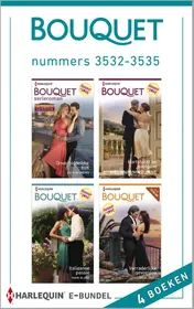 Omslag van Bouquet e-bundel nummers 3532-3535 (4-in-1)