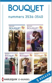 Omslag van Bouquet e-bundel nummers 3536-3540 (5-in-1)