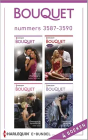 Omslag van Bouquet e-bundel nummers 3587-3590 (4-in-1)