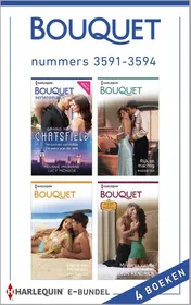 Omslag van Bouquet e-bundel nummers 3591-3594 (4-in-1)