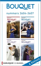 Omslag van Bouquet e-bundel nummers 3604-3607 (4-in-1)