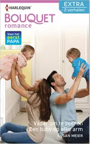 Omslag van Vader om te zoenen ; Een baby op elke arm