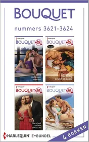 Omslag van Bouquet e-bundel nummers 3621-3624 (4-in-1)