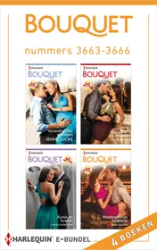 Omslag van Bouquet e-bundel nummers 3663-3666 (4-in-1)
