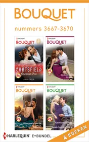 Omslag van Bouquet e-bundel nummers 3667-3670 (4-in-1)