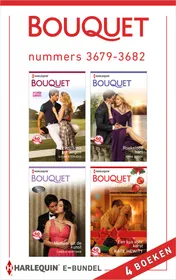 Omslag van Bouquet e-bundel nummers 3679-3682 (4-in-1)