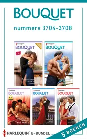Omslag van Bouquet e-bundel nummers 3704-3708 (5-in-1)