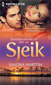 Omslag van Zinderende nacht met de sjeik