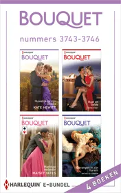 Omslag van Bouquet e-bundel nummers 3743-3746 (4-in-1)