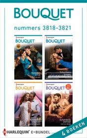 Omslag van Bouquet e-bundel nummers 3818 - 3821 (4-in-1)