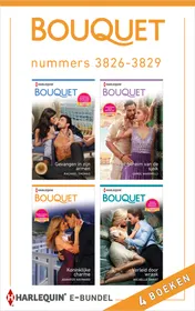Omslag van Bouquet e-bundel nummers 3826 - 3829 (4-in-1)