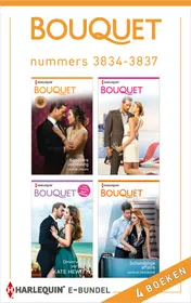 Omslag van Bouquet e-bundel nummers 3834 - 3837 (4-in-1)