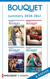 Omslag van Bouquet e-bundel nummers 3838 - 3841 (4-in-1)