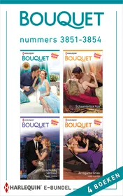 Omslag van Bouquet e-bundel nummers 3851 - 3854 (4-in-1)