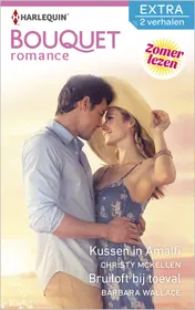 Omslag van Kussen in Amalfi ; Bruiloft bij toeval (2-in-1)