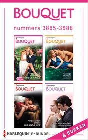 Omslag van Bouquet e-bundel nummers 3885 - 3888 (4-in-1)