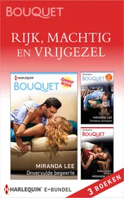Omslag van Rijk, machtig en vrijgezel (3-in-1)
